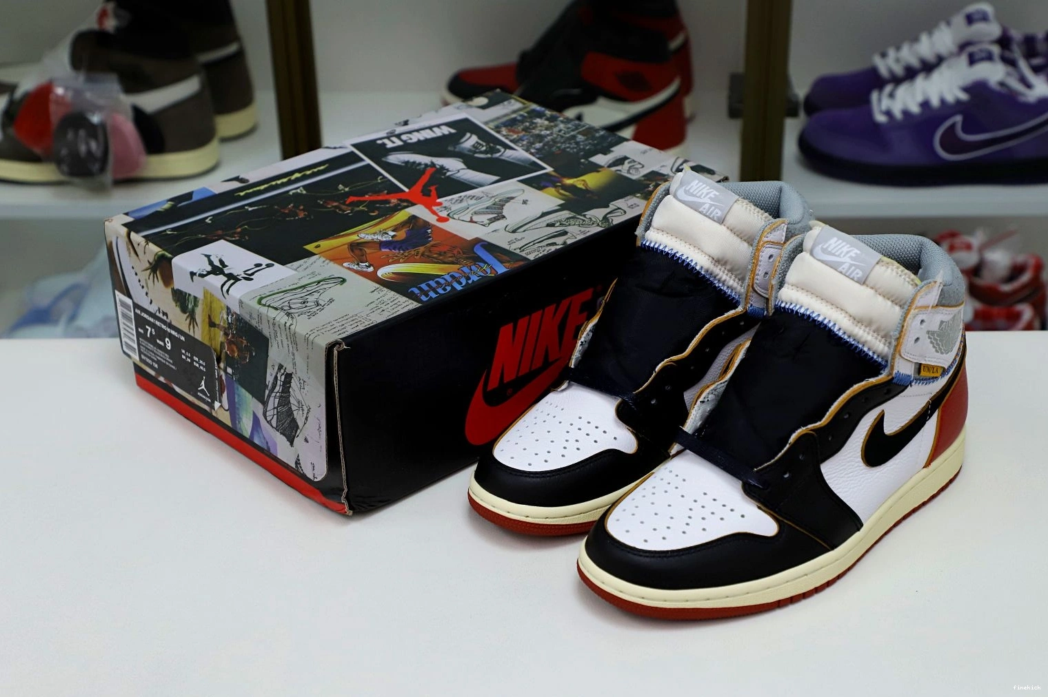 1 HIGH AIR UNION RETRO X LA JORDAN NRG 0219